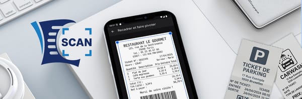 Flexina Scan : Scanner tickets et factures | Solution gratuite par Flexina Facturation