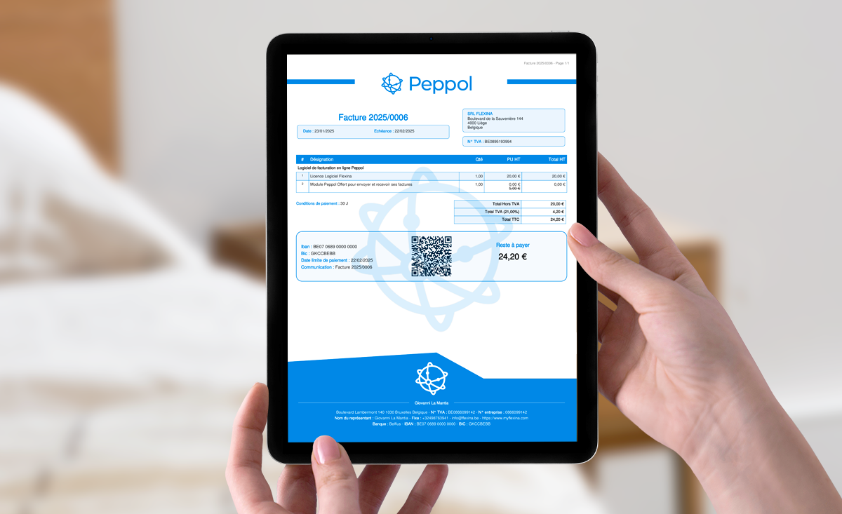 Logiciel de facturation Peppol pour la gestion commerciale