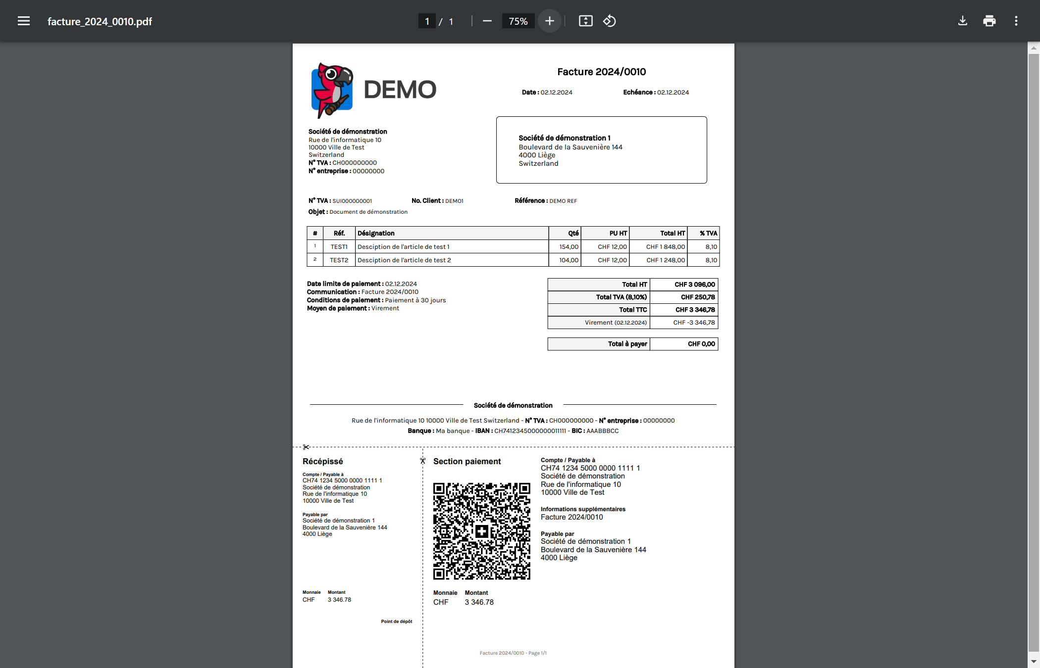 Conversion automatique de devis en facture dans le logiciel de gestion commerciale Flexina