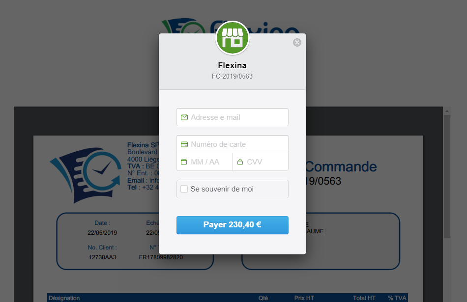 Logiciel de facturation en ligne facile à utiliser  Flexina Facturation