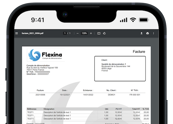 Facturatiesoftware op iPad en Android met documentbeheer.